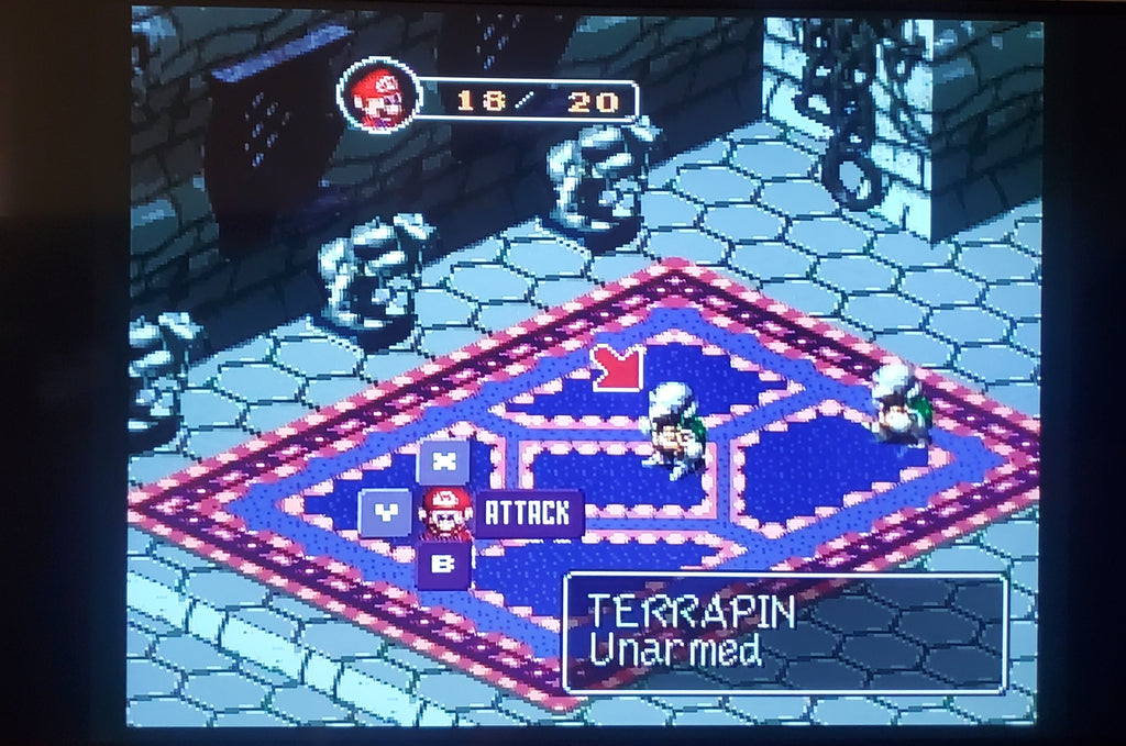 Super Mario RPG — Super Nintendo (Reproduction)