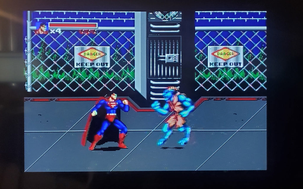 The Death and Return of Superman — Sega Genesis (Reproduction)