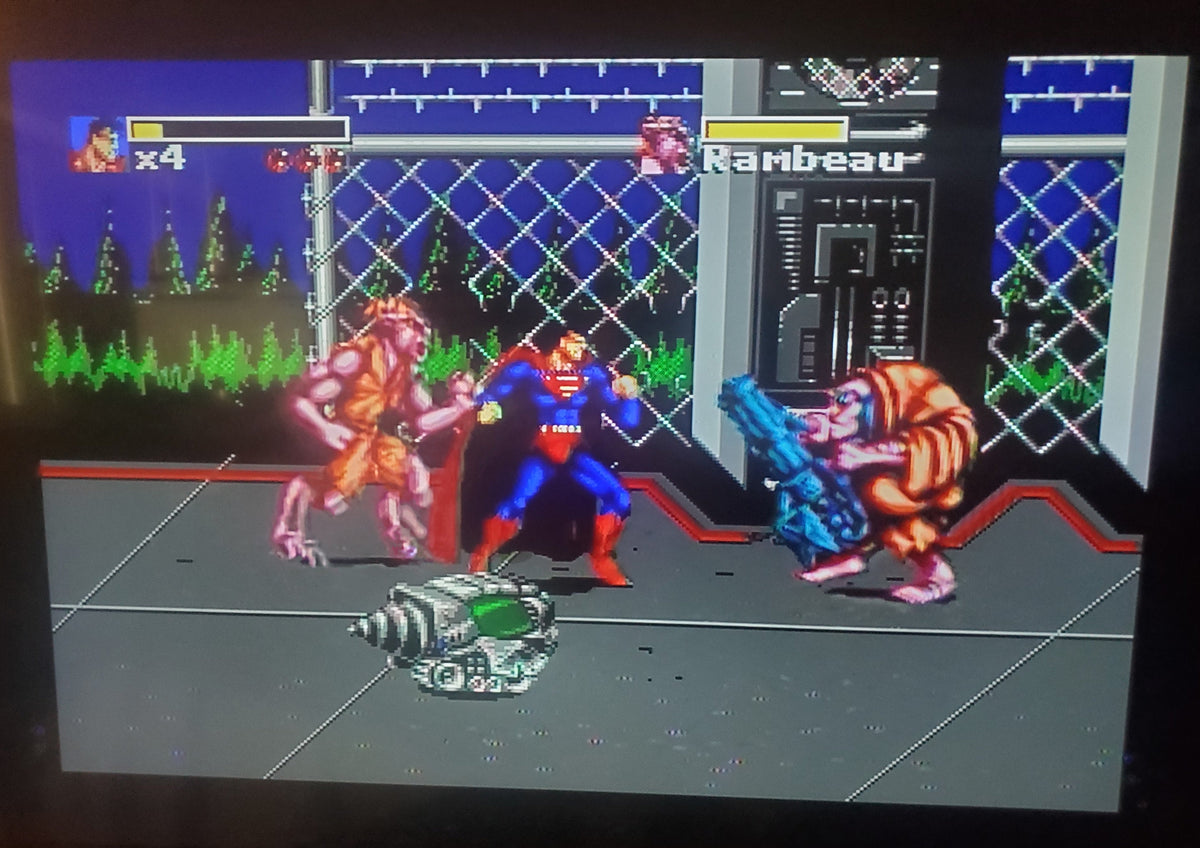 The Death and Return of Superman — Sega Genesis (Reproduction)