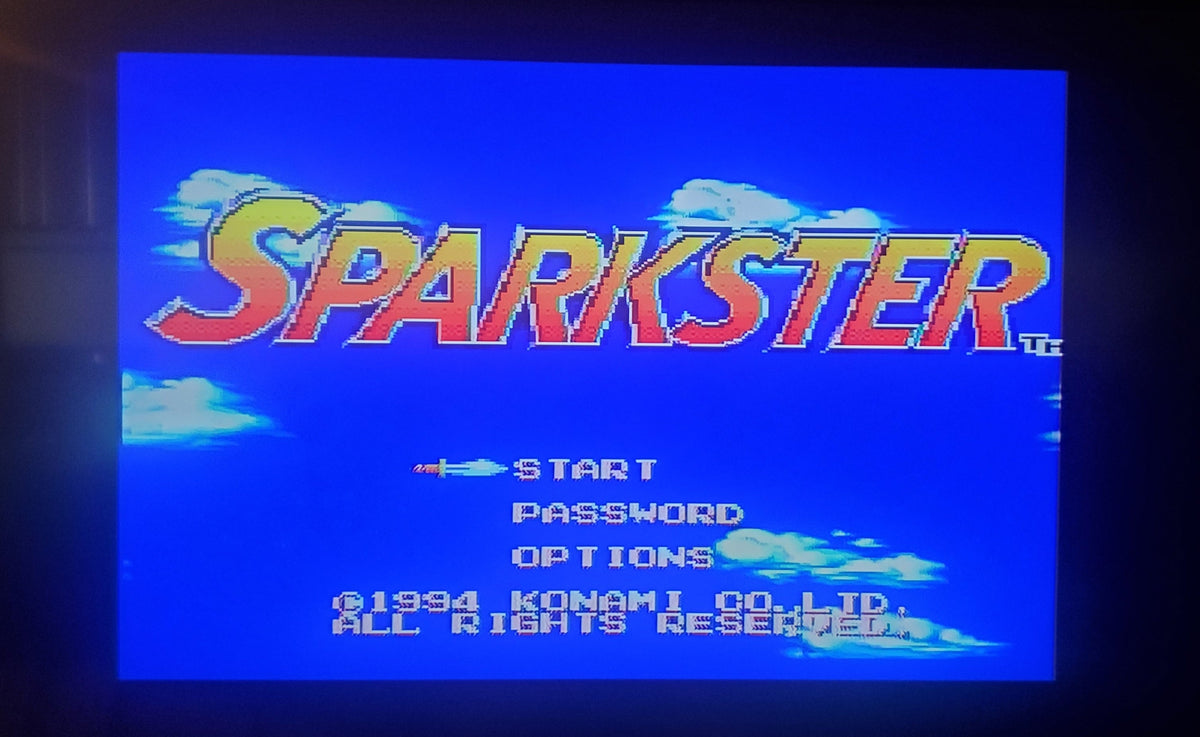 Sparkster — Sega Genesis (Reproduction)