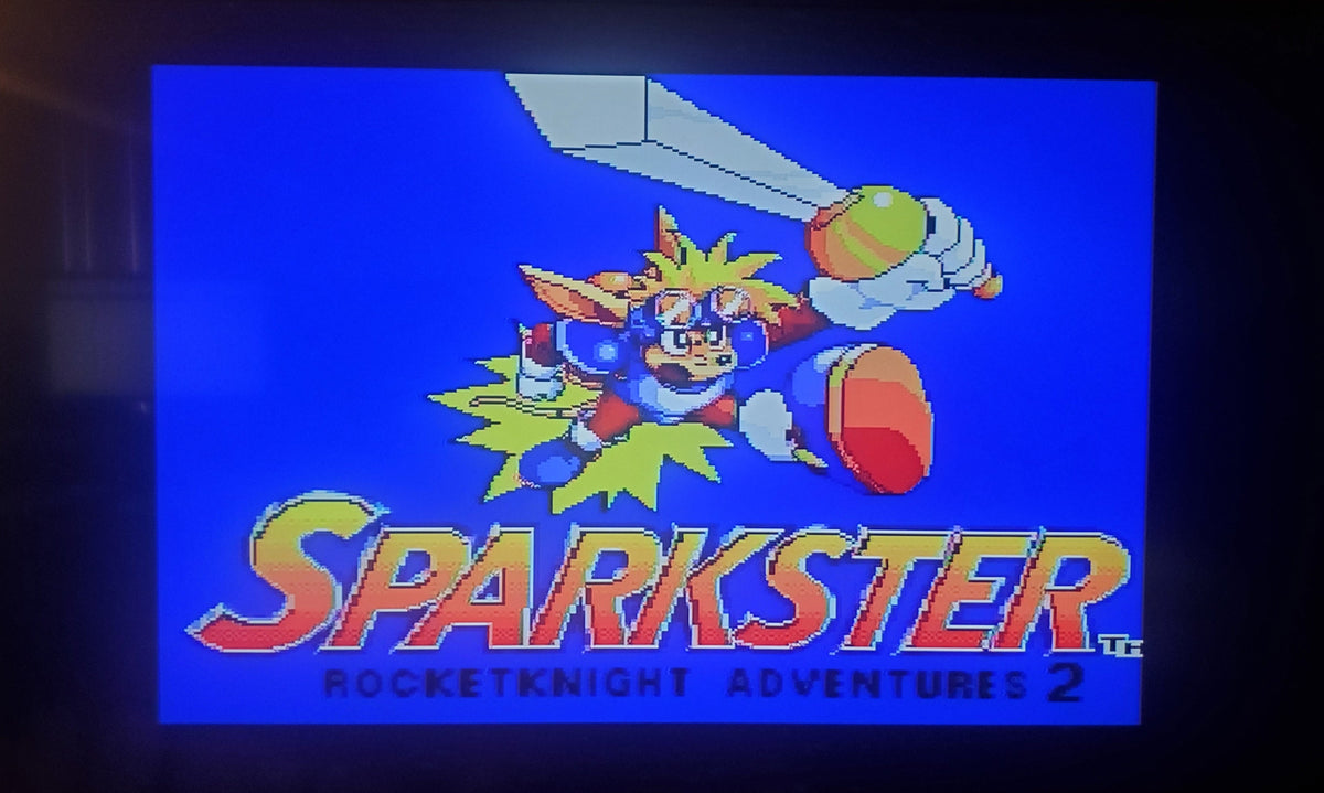 Sparkster — Sega Genesis (Reproduction)