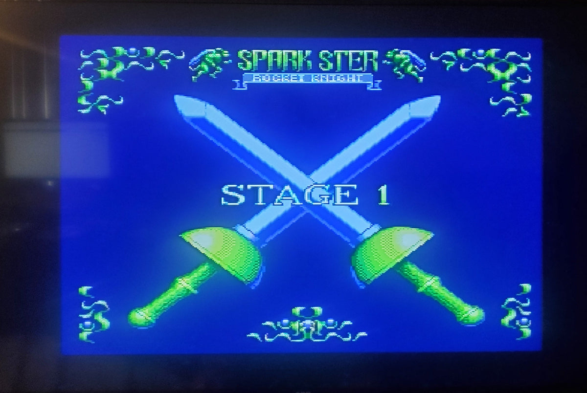 Sparkster — Sega Genesis (Reproduction)