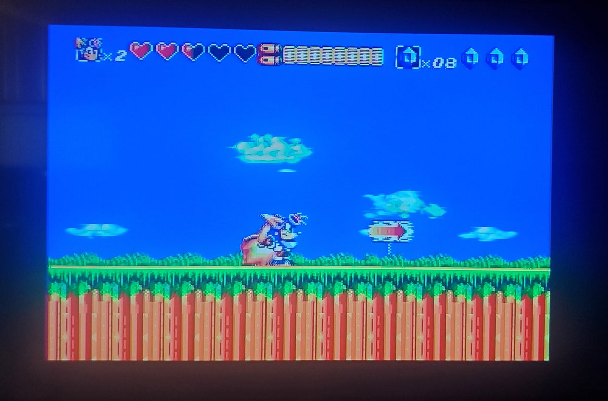 Sparkster — Sega Genesis (Reproduction)