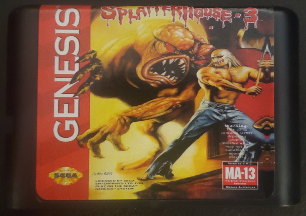Splatterhouse 3 — Sega Genesis (Reproduction)