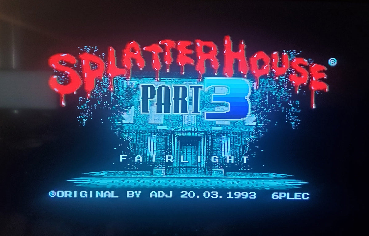 Splatterhouse 3 — Sega Genesis (Reproduction)