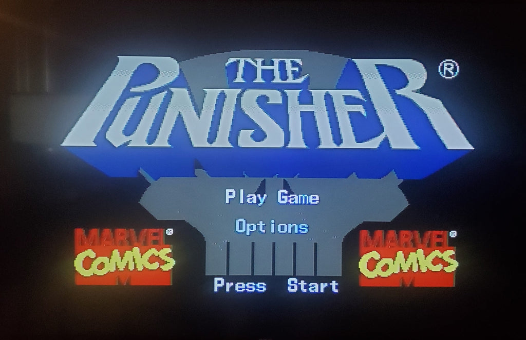 The Punisher — Sega Genesis (Reproduction)