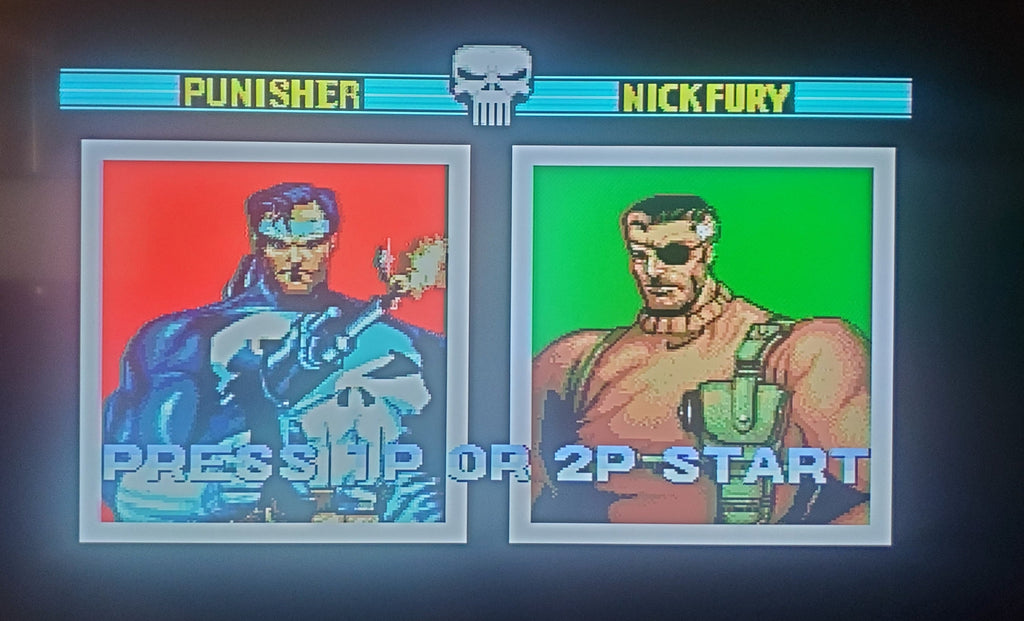 The Punisher — Sega Genesis (Reproduction)