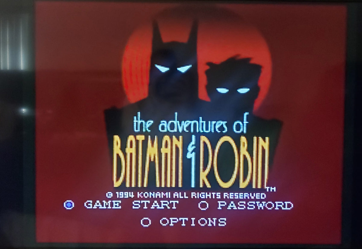 The Adventures of Batman and Robin — Super Nintendo (Reproduction)