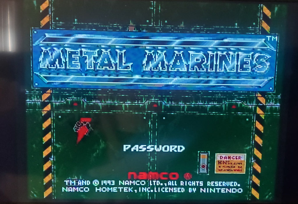 Metal Marines — Super Nintendo (Reproduction)