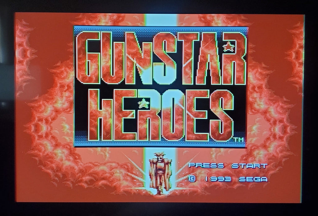 Gunstar Heroes — Sega Genesis (Reproduction)
