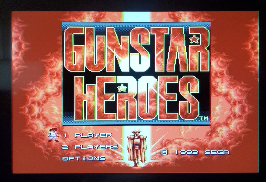 Gunstar Heroes — Sega Genesis (Reproduction)