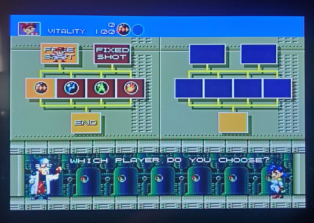 Gunstar Heroes — Sega Genesis (Reproduction)
