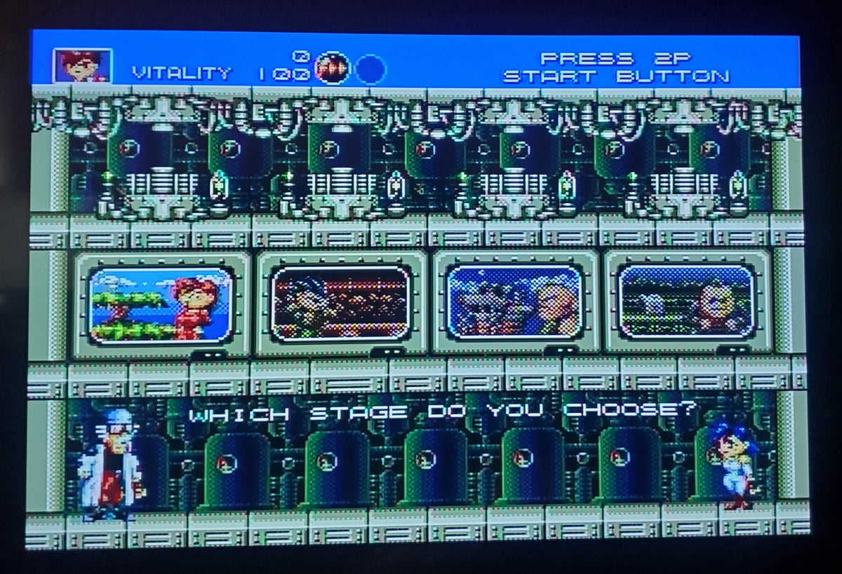 Gunstar Heroes — Sega Genesis (Reproduction)