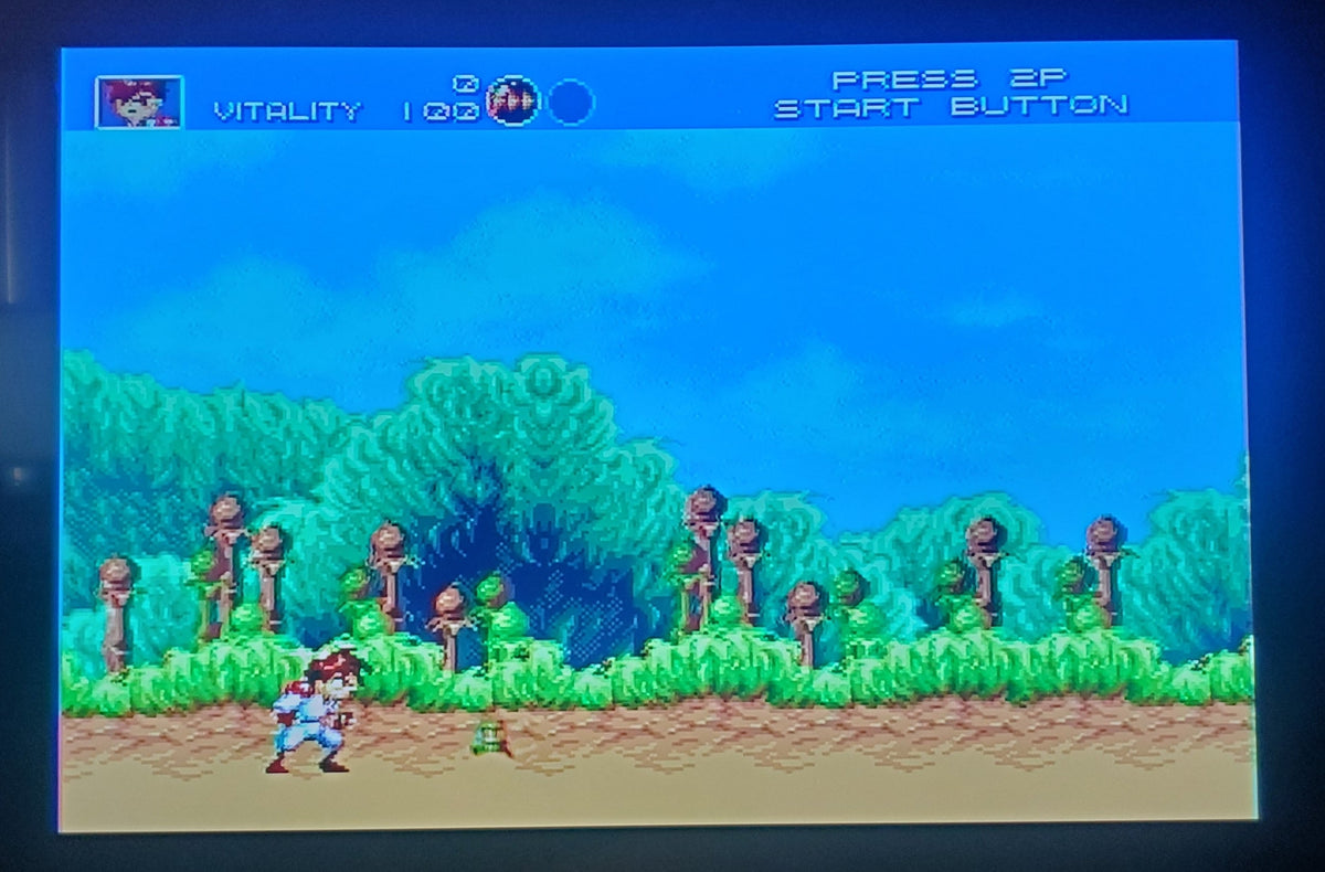 Gunstar Heroes — Sega Genesis (Reproduction)