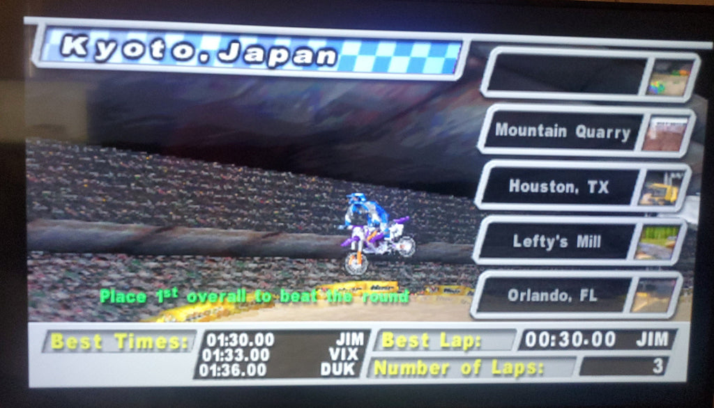 ExciteBike 64 — Nintendo 64 (Reproduction)