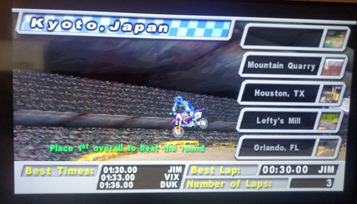 ExciteBike 64 — Nintendo 64 (Reproduction)