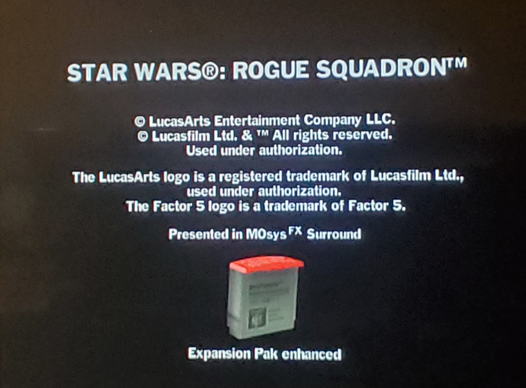 Star Wars: Rogue Squadron — Nintendo 64 (Reproduction)