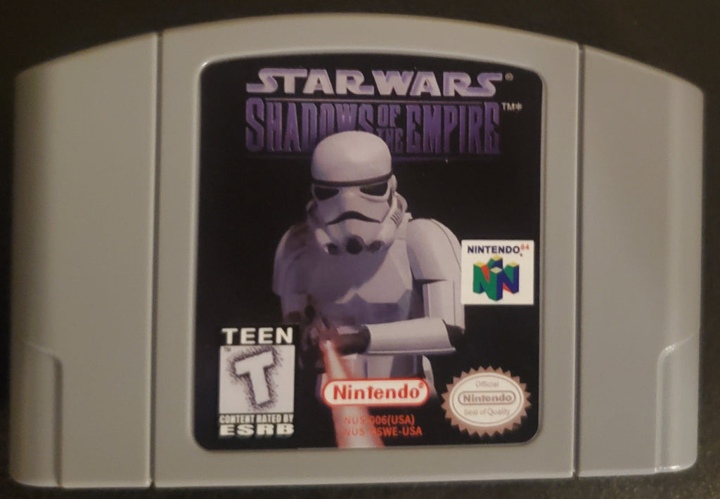 Star Wars: Shadows of the Empire — Nintendo 64 (Reproduction)