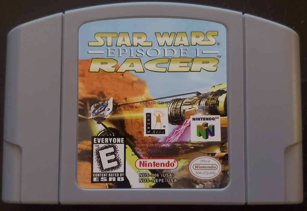 Star Wars Episode I: Racer — Nintendo 64 (Reproduction)