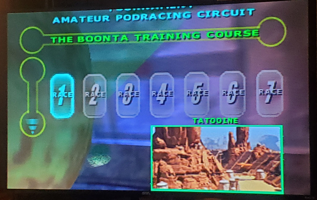 Star Wars Episode I: Racer — Nintendo 64 (Reproduction)