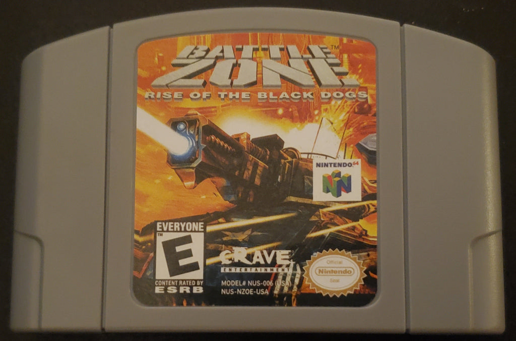 Battlezone: Rise of the Black Dogs — Nintendo 64 (Reproduction)