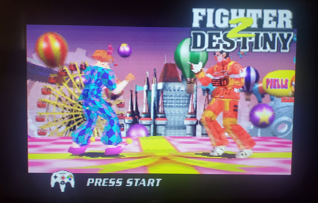 Fighter Destiny 2 — Nintendo 64 (Reproduction)