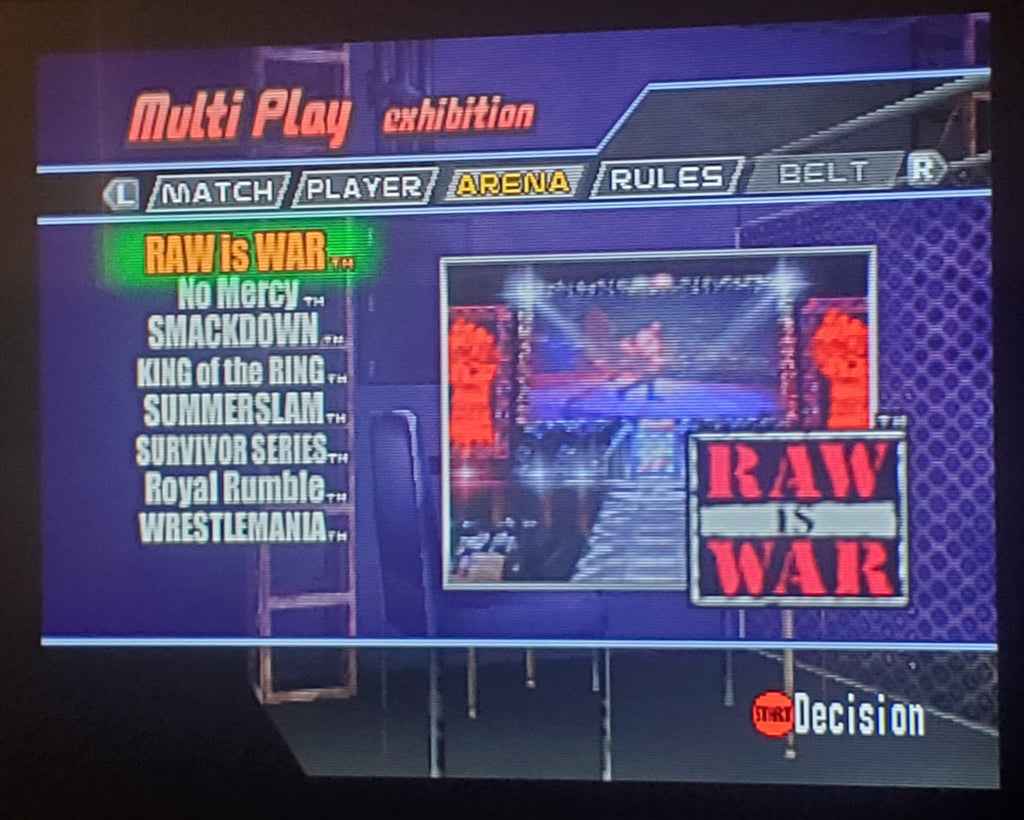 WWF No Mercy — Nintendo 64 (Reproduction)