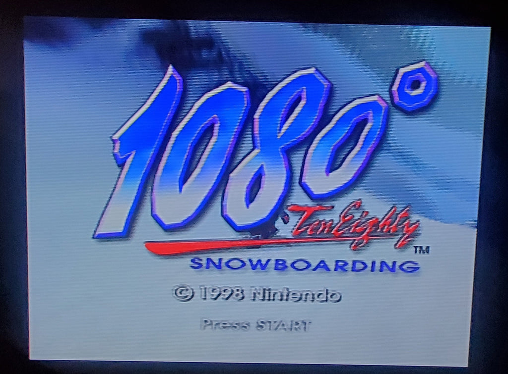 1080° Snowboarding — Nintendo 64 (Reproduction)