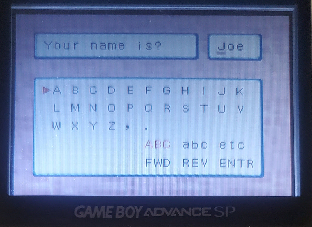 Car Battler Joe — Game Boy Advance (Reproduction)