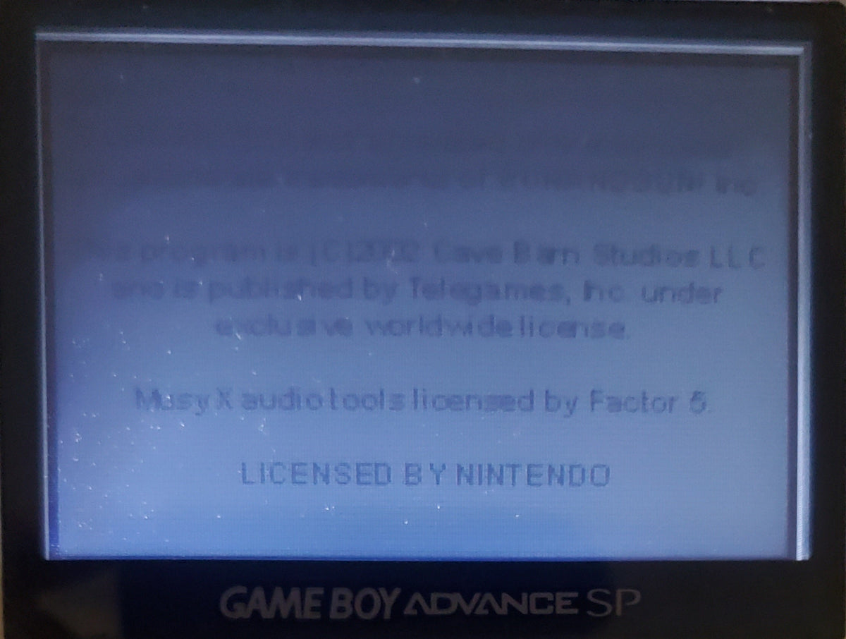 Urban Yeti — Game Boy Advance (Reproduction)