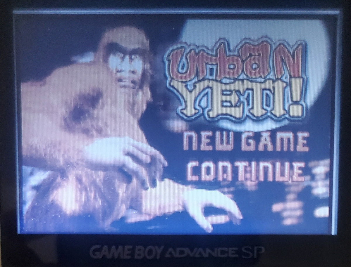 Urban Yeti — Game Boy Advance (Reproduction)