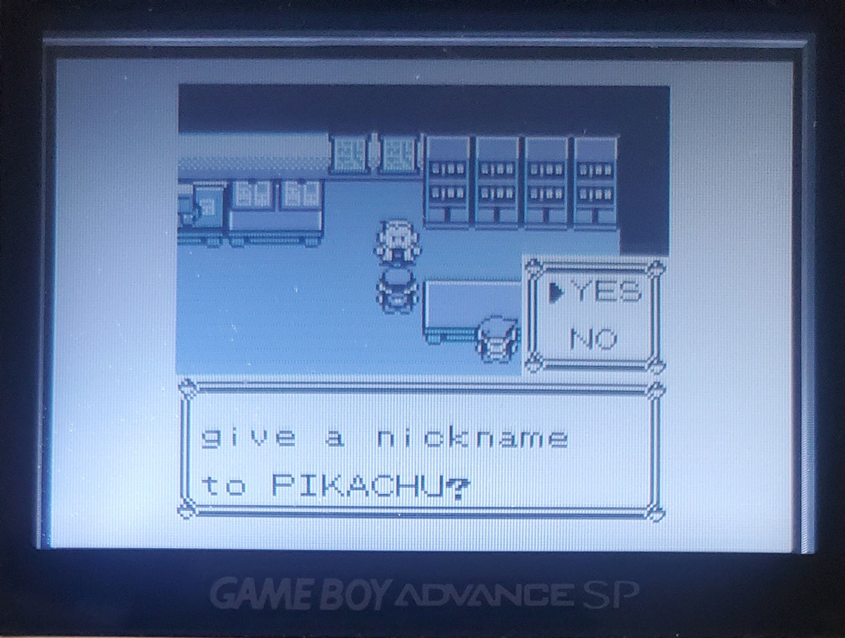 Pokemon Yellow Legacy GBA ROM Hack Video Game Boy Advance