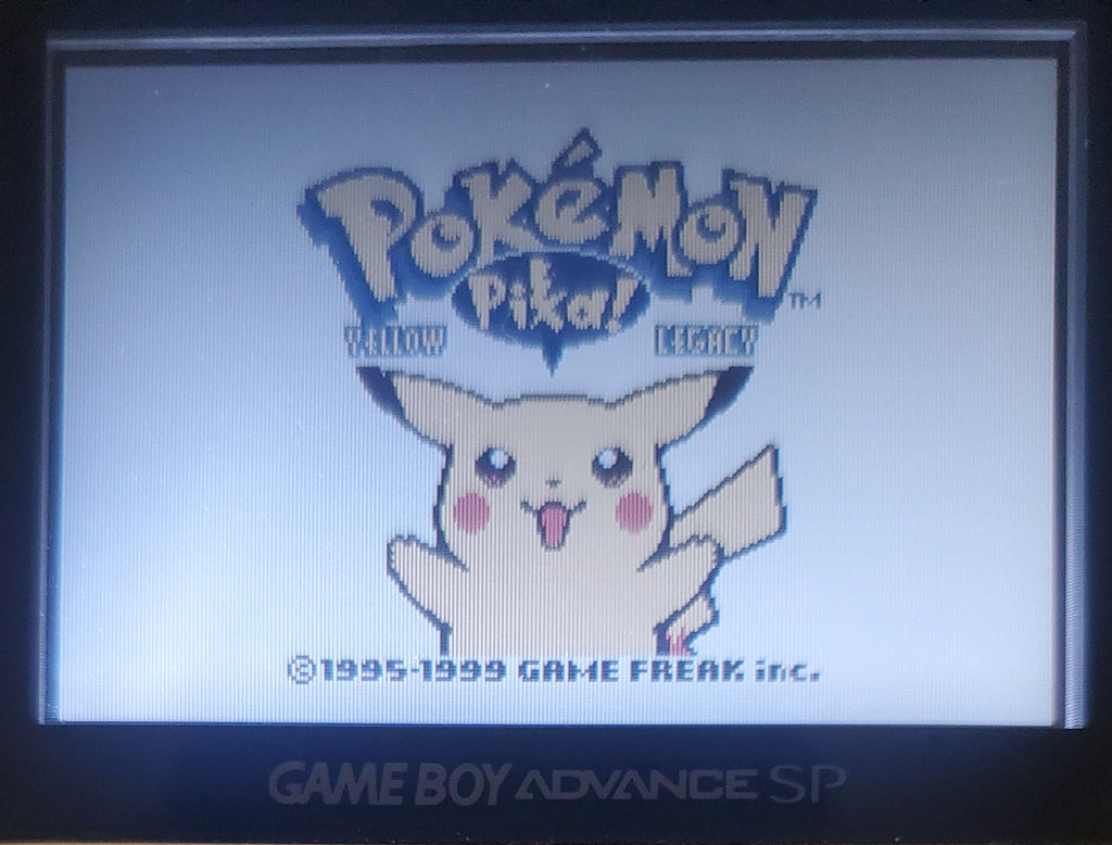 Pokemon Yellow Legacy GBA ROM Hack Video Game Boy Advance