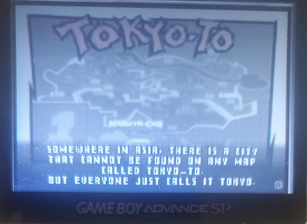 Jet Grind Radio — Game Boy Advance (Reproduction)