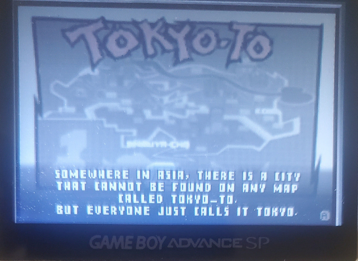 Jet Grind Radio — Game Boy Advance (Reproduction)