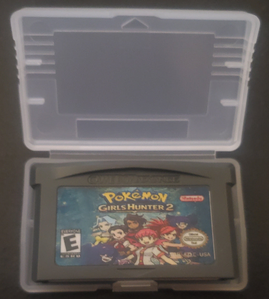Pokemon Girls Hunter 2 GBA Pokemon ROM Hack Video Game Boy Advance
