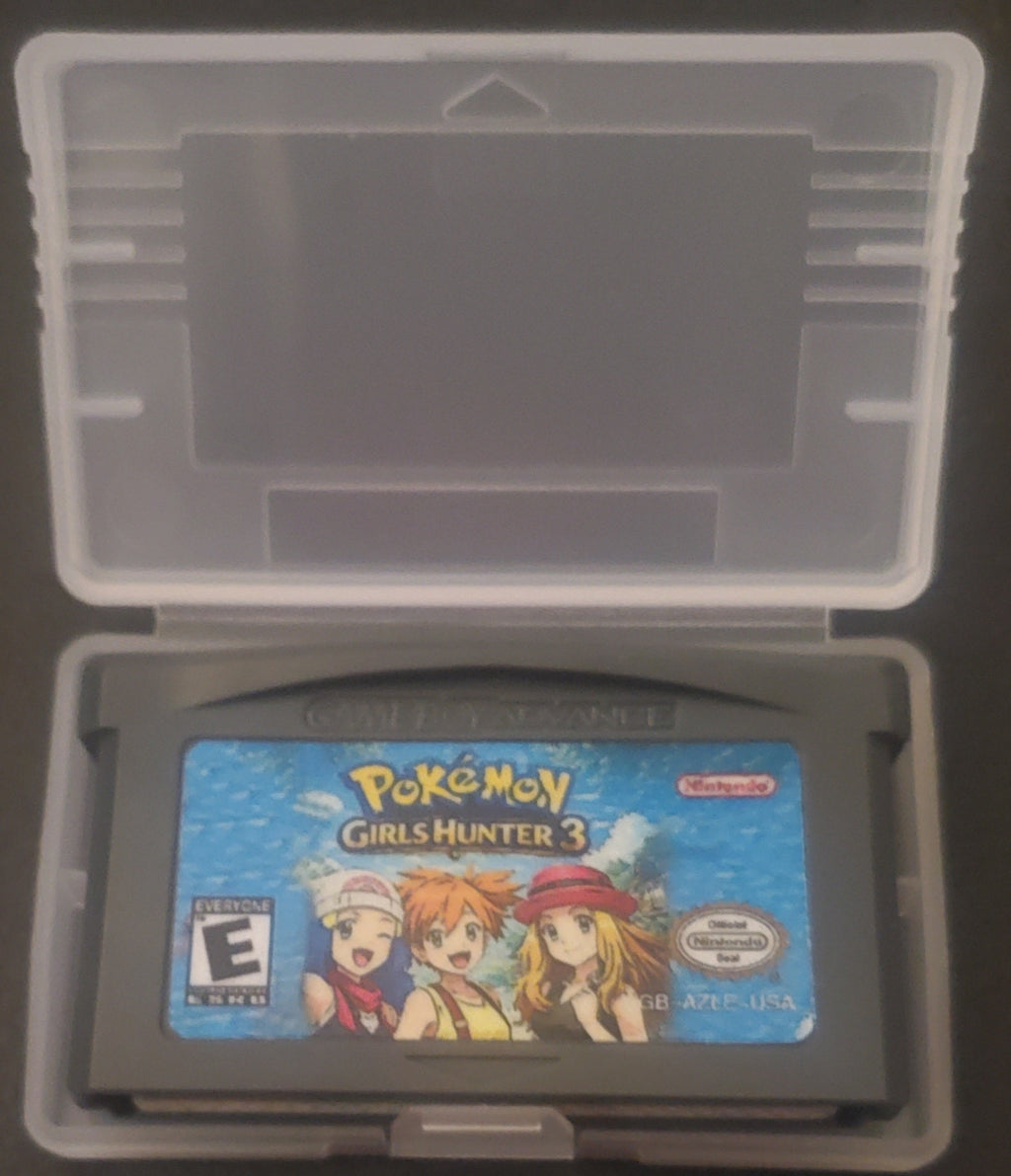 Pokemon Girls Hunter 3 GBA Pokemon ROM Hack Video Game Boy Advance