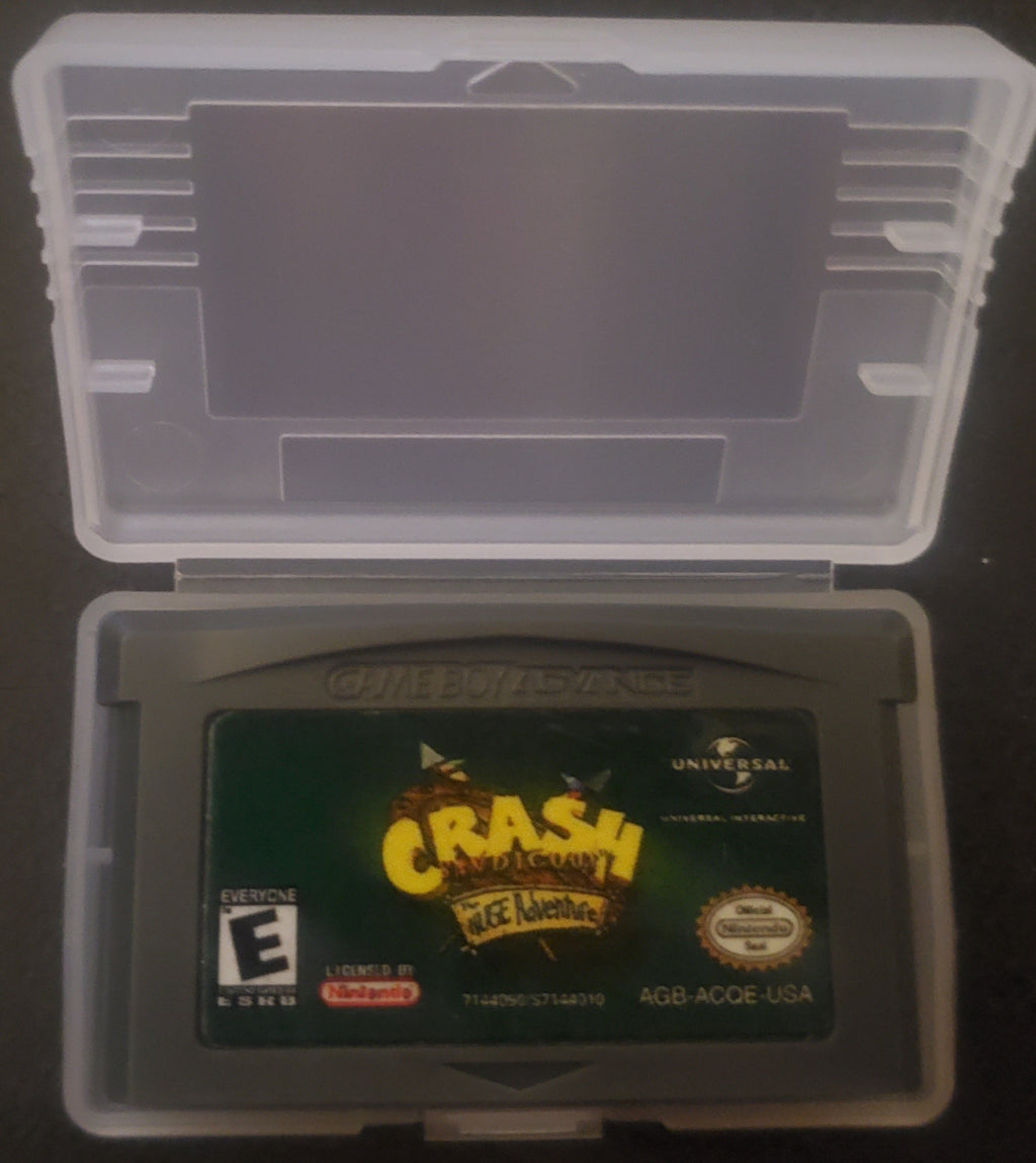 Crash Bandicoot XS GBA Video Game Cartridge Game Boy Advance 2002