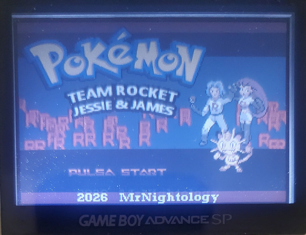 Pokemon Team Rocket Jessie James Edition GBA ROM Hack Game Boy Advance