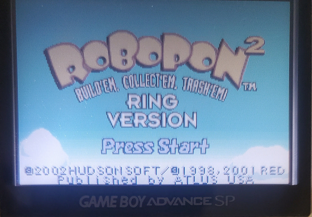Robopon 2 Ring Version — Game Boy Advance (Reproduction)