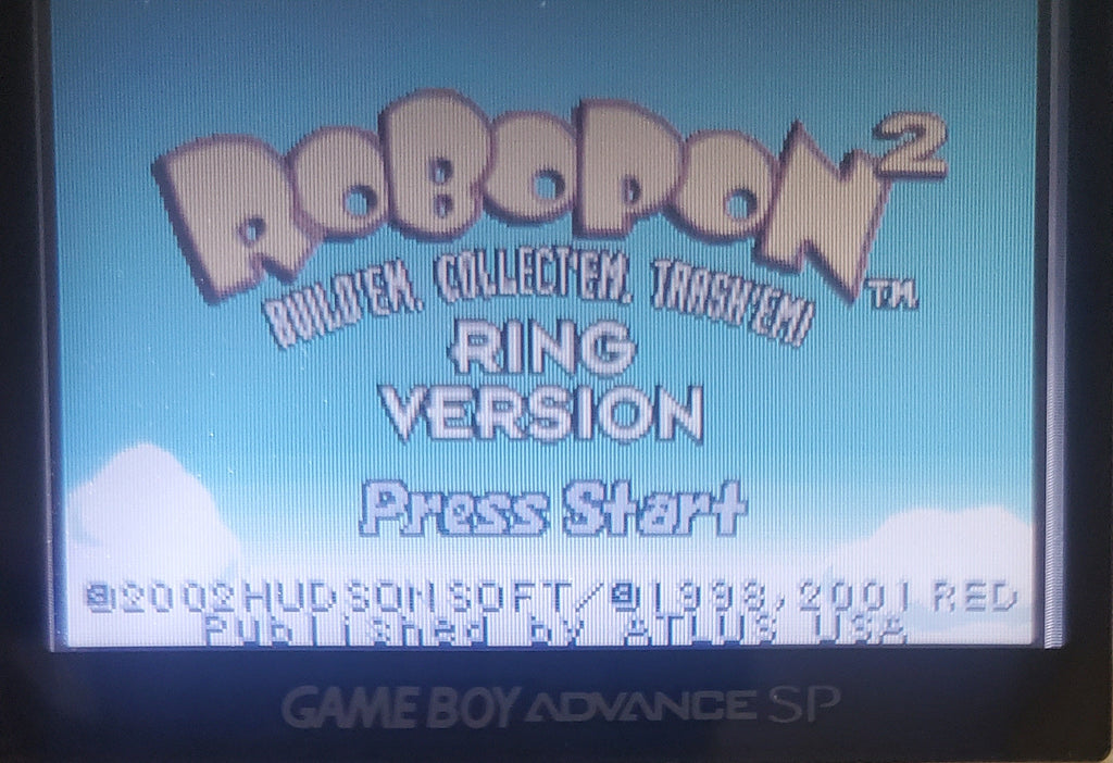 Robopon 2 Ring Version — Game Boy Advance (Reproduction)