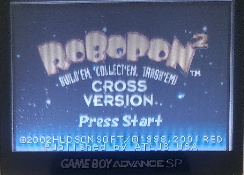 Robopon 2 Cross Version — Game Boy Advance (Reproduction)