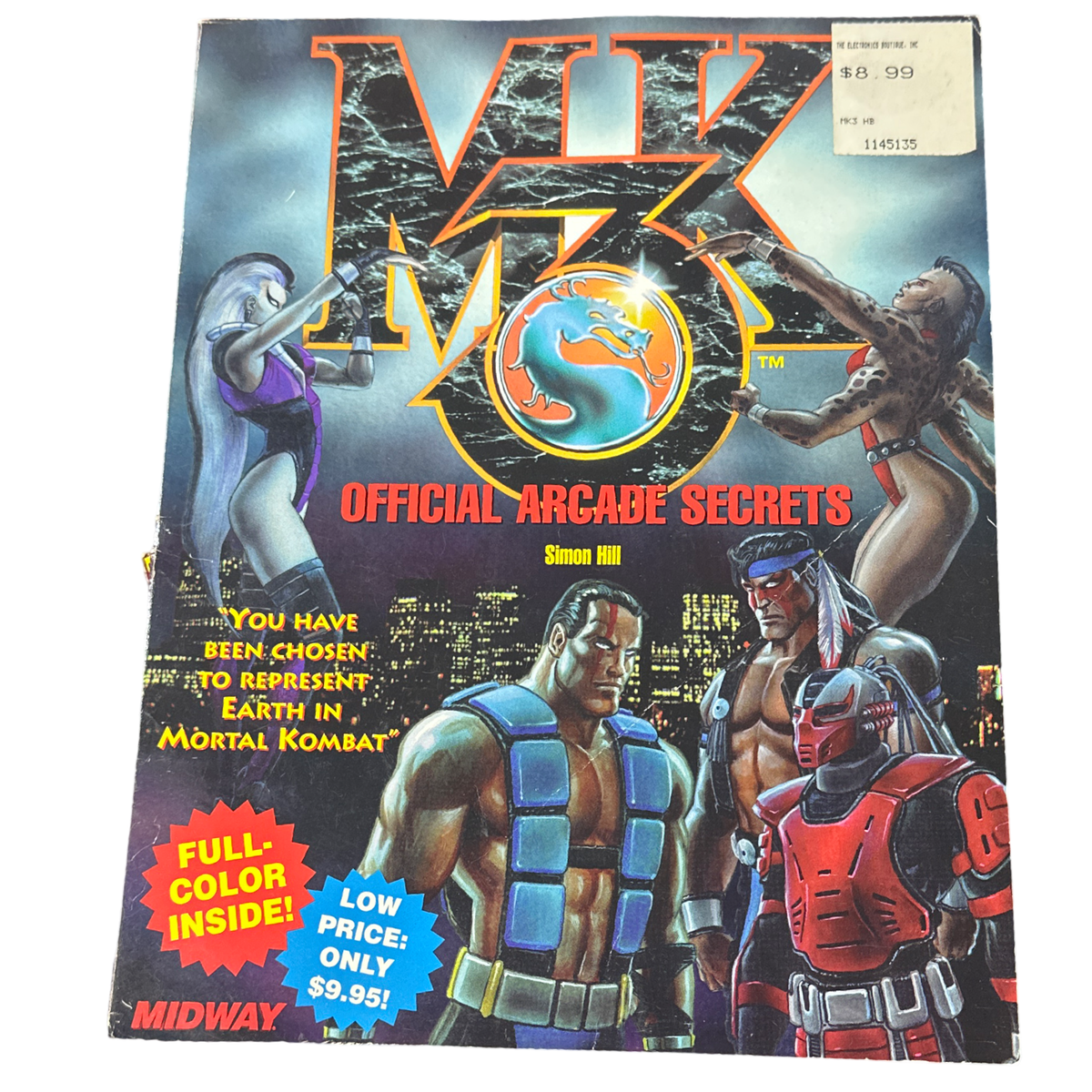 Mortal Kombat 3 Arcade Secrets [Prima] Strategy Guide