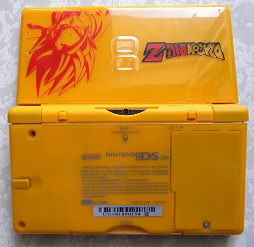 Nintendo DS Lite Console DBZ Yellow Goku NDS, DSL, DSi, and GBA