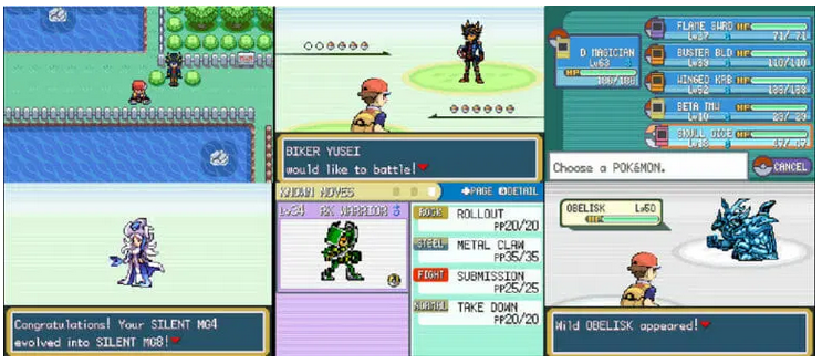 Yu-Gi-Oh! Pokeduel GBA Pokemon ROM Hack Video Game Boy Advance