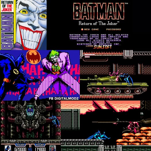 Batman Return of the Joker — NES (Reproduction)