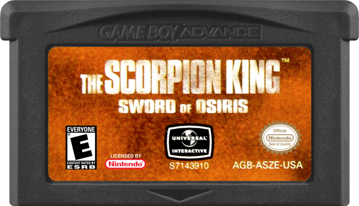 Scorpion King: Sword Of Osiris – Game Boy Advance (GBA)