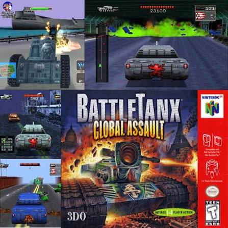 BattleTanx: Global Assault — Nintendo 64 (Reproduction)