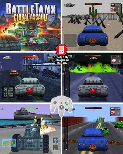 BattleTanx: Global Assault — Nintendo 64 (Reproduction)
