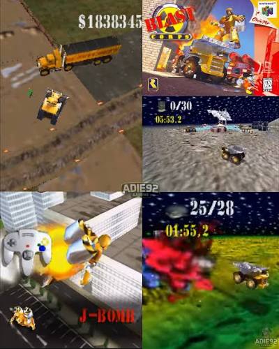 Blast Corps N64 Nintendo 64 Video Game Cartridge 1997